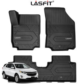 Ll-ch03 Perfect Fit Floor Mats Liners For 2019-2022 Chevy Equinox All Weather Waterproof