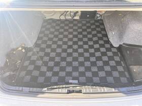 P2-cpte46sdndgtr-tp Phase 2 Motortrend P2m For Bmw E46 1999-06 3-series Coupe Sedan Race Rear Trunk Floor Carpet Mat
