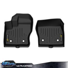 Ult25101525 Pit66 Tpe Floor Mats 1st Row Liner Fit For 2014-2021 Ford Transit Connect All Weather