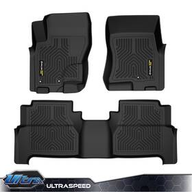 Ult258138 Pit66 3d Floor Mats Fit For 08-21 Nissan Frontier Tpe Rubber Liner Crew Cab All Season