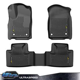 Ult2593033 Pit66 Fits 2016-2023 Dodge Durango Cherokee Tpe Floor Mats Liner 3d Molded All Weather