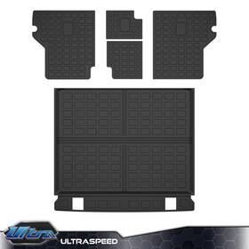 Ult261286 Pit66 Fit For 2010-2024 Toyota 4runner 5 Seats Tpe Trunk Mat Cargo Liner Backrest