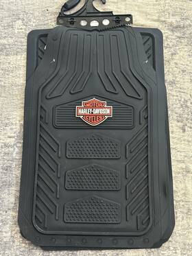 000666r01 Plasticolor Harley-davidson Elite Series Floor Mats Sold As Pair 2 Diamondtread