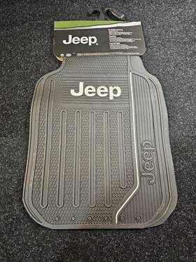 001616 Plasticolor - 2-piece Jeep Elite Series 1st Row Black Floor Mat