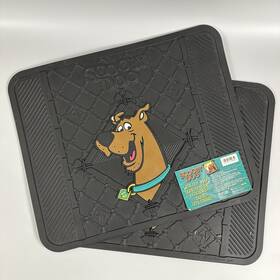 Plasticolor 081134110650 Vtg Scooby Doo Limited Edition Car Truck Rv Rubber Utility Pet Floor Mats Pair