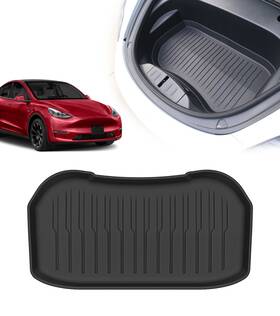 Pmtsl00018 Pm Auto Front Cargo Tray Trunk Floor Mat Liner Tpe For 2021-2023 Tesla Model 3