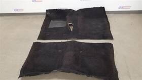 222.gm2n65 Pontiac 1965 Gto 2 Door Hardtop Interior Carpet Set Front And Rear Black