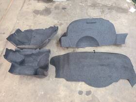 223.gm2n06 Pontiac 2006 Gto Rear Trunk Liner / Carpet Set - Oem