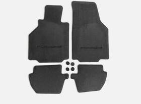 00004480203a10 Porsche 911 996 Cab And Targa Floor Mat Set Black