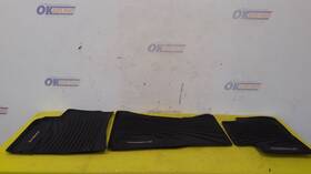 222.po1m16 Porsche 16 Macan Turbo All Weather Mat Lot Of 3