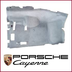 7l5863103ac7j2 Porsche Cayenne Carpet Front Right Passenger Floor Covering 03-10 Gray 7l5863103