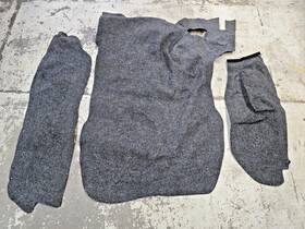 91155104506 Porsche Very Nice Used Original 911 930 Front Trunk 3 Piece Carpet Set 1985-89