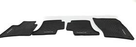 95804480151 Porsche 2004 Cayenne 955 Front Rear Left Right Rubber Winter Floor Mat Set 4