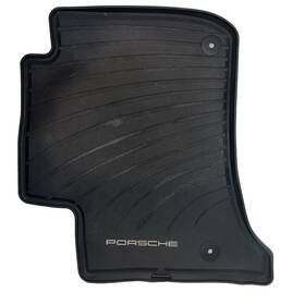 95804480152 Porsche 2011-2018 Cayenne S 958 Interior Rubber Floor Mat Rear Drivers Side