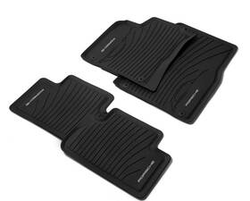 95b044800411e0 Porsche Macan 2015 - 2023 All Weather Floor Mats Oem Set Of 4 2 Mos Old