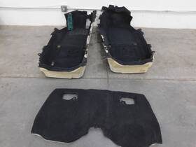 98155103512a75 Porsche 2020 21 22 718 Boxster Spyder Carpet Set #0568 I2