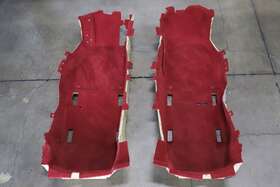 992.863.101.q Porsche 2022 911 992 Flooring Carpet Red Set Of Left And Right 992863101q