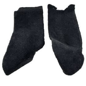 993-551-050-01-4x Porsche 1995 - 1998 993 911 Footwell Kick Panel Floor Carpet Lining Black Set