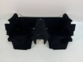 997-551-017-07-a10 Porsche 2005-2012 997 911 Convertible Rear Back Floor Carpet Mat Black Oem