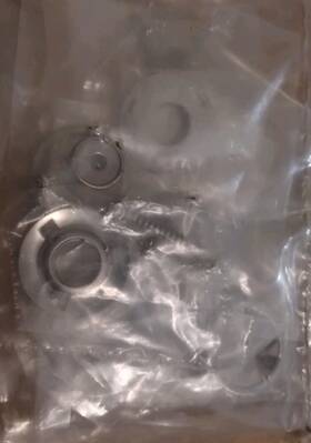 999.591.806.12 Porsche 99959180612 4 Pack Of Rubber Mat Snap Fasteners 356/911/912 Part #999.591.806.12