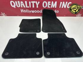 9y0044801 Porsche 2019-2023 Cayenne Interior Floor Carpet Cover Mats Set Of 4 Black Oem 9k