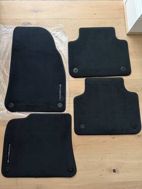 9y1-863-011-a-os5 Porsche New Genuine Oem Cayenne Floor Mats - Black 2025 2026