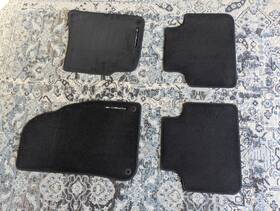 9y1-863-011b-os5 Porsche Genuine Oem Floor Mats - Black 9y1-863-011-os5