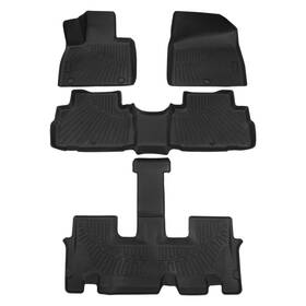 Pow00067 Powerty Floor Mats For 2020-2024 2025 5 Hyundai Palisade 20-25 1st To 3rd Row