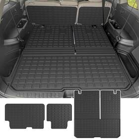 2024051605 Powoq 8seat Cargo Mat Compatible With 2016-2022 Honda Pilot Trunk Liner R
