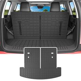 20241029105 Powoq Cargo Mat Compatible With 2024 2025 Santa Fe Trunk Waterproof Rear Back