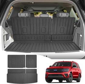 Powoq 757940825537 Trunk Mat And 3rd Row Rug Ford Expedition/navigator 2018-2025