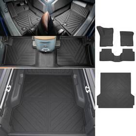 Fm041001 Powoq Gas Floor Mat Compatible With 2022-2025 Ford Maverick Truck Bed Car