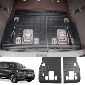 20222025 Powoq Kia01 Backrest Mats Compatible With Kia Carnival Nonhybrid Back Seat Protecto