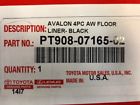 Pt908-07165-02 Toyota New Oe Avalon All Weather Floor Mats