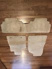 Pt926-48141-20 Toyota Highlander Floor Mats Carpet Beige Captains Chairs Genuine Oem