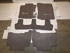Pt926-60114-40 Lexus Floor Mats Piece Brown Front Rear Mat Oem Nice