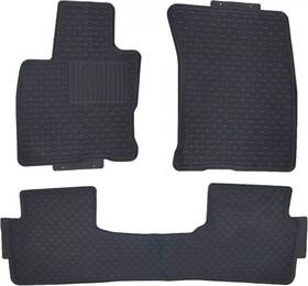 Acau2 R5 Automotive All-weather Rubber Floor Mats For 2021-2024 Ford Bronco Front And 2nd Row Set