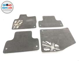 Fj3m-130a22-fa Range Rover 2012-2015 Evoque L538 Front And Rear Floor Carpet Mat Union Jack Oem