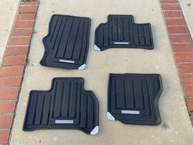 Ck5m-130a88-ba Range Rover Fv6ja 2016 - 2022 Sport All Weather Rubber Floor Mats Oem