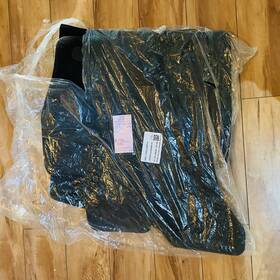 M8e2-130a22-bb8pvj Range Rover Oem L460 Black/ebony Carpet Mats Set Of 4