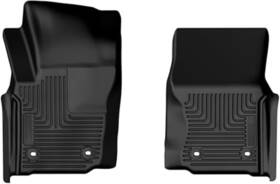 13931 Realtruck Husky Weatherbeater Mats Fit 24-25 Tacoma Dbl/access With Manual Trans Frt 2pc Blk