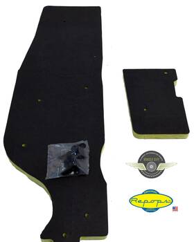 Mo303 Repops 1970 1971 1972 1973 1974 Plymouth Cuda Firewall Pad Without A/c