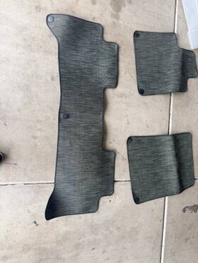 Pt00055064-c-002 Rivian 2023 R1t Car Floor Mats Original Green All Weather