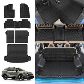 Rongtaod 702602911646 Cargo Liner Back Seat Protector Tpe All Weather Fit 2023-2026 Kia Sportage Gas