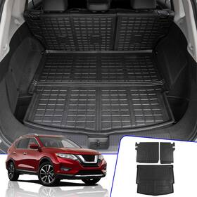 Rongtaod 702602911776 Cargo Liner Back Seat Cover Protector Tpe All Weather Fit 2021-2026 Nissan Rogue