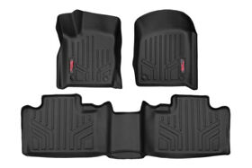 M-20712 Rough Country Floor Mats For 07-13 Chevy Gmc 1500/2500 Extended Cab