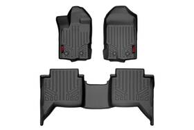 M-51002 Rough Country Floor Mats For 2019-2023 Ford Ranger Supercrew Cab -