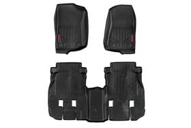 M-60112 Rough Country Floor Mats For 2018-2025 Jeep Wrangler Jl Unlimited -