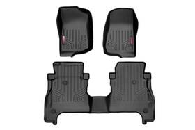 M-61501 Rough Country All Weather Floor Mats Set Jeep Gladiator Jt 2020-2025 Models