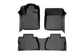 M-71770 Rough Country All Weather Floor Mats For Toyota Tundra Crewmax 2014-2021